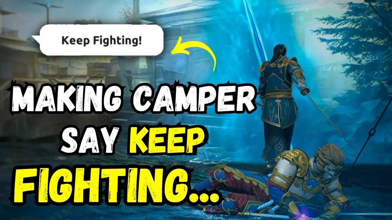 How to Make Campers say keep Fighting ? 😴 || Tit for tat Part -69 || Shadow Fight 4 Arena