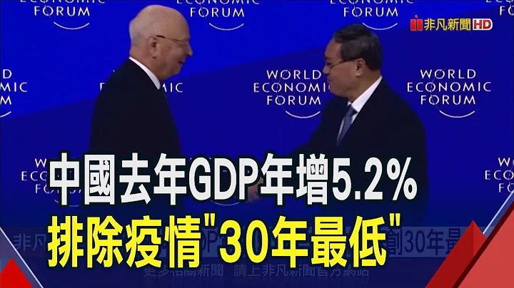 中國去年GDP年增5.2% 創下排除疫情後"30年最低" 但專家仍懷疑數字誇大｜非凡財經新聞｜20240117 - 天天要聞