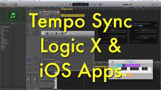Using MIDI Clock to Sync Tempos between iOS and Logic Pro X