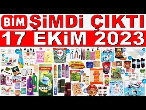 BİM 17 EKİM 2023 KATALOĞU | BİM AKTÜEL KOZMETİK TEMİZLİK GIDA ÜRÜNLERİ | BİM MARKET AKTÜEL KATALOĞU
