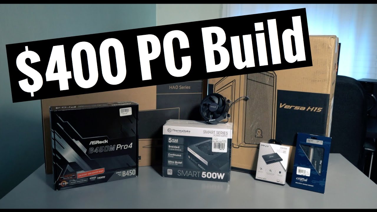 400 PC Build Part 1 YouTube