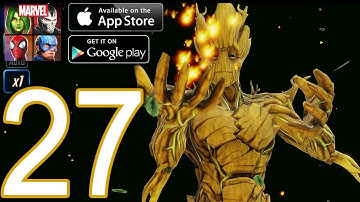 MARVEL Strike Force Heroes Android iOS Walkthrough - Part 27 - Event: Rocket