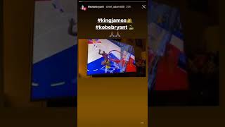 Kobe Bryant the last stories on instagram 😢