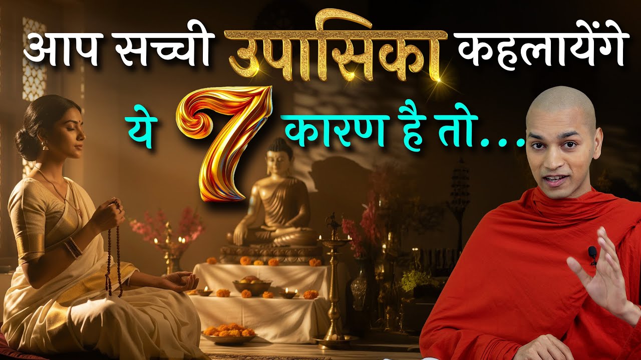 बुद्ध के समय उपासिका में होने वाले 7 लक्षण, जिससे वह सच्ची उपासिका कहलाई | Bhante Nirodh