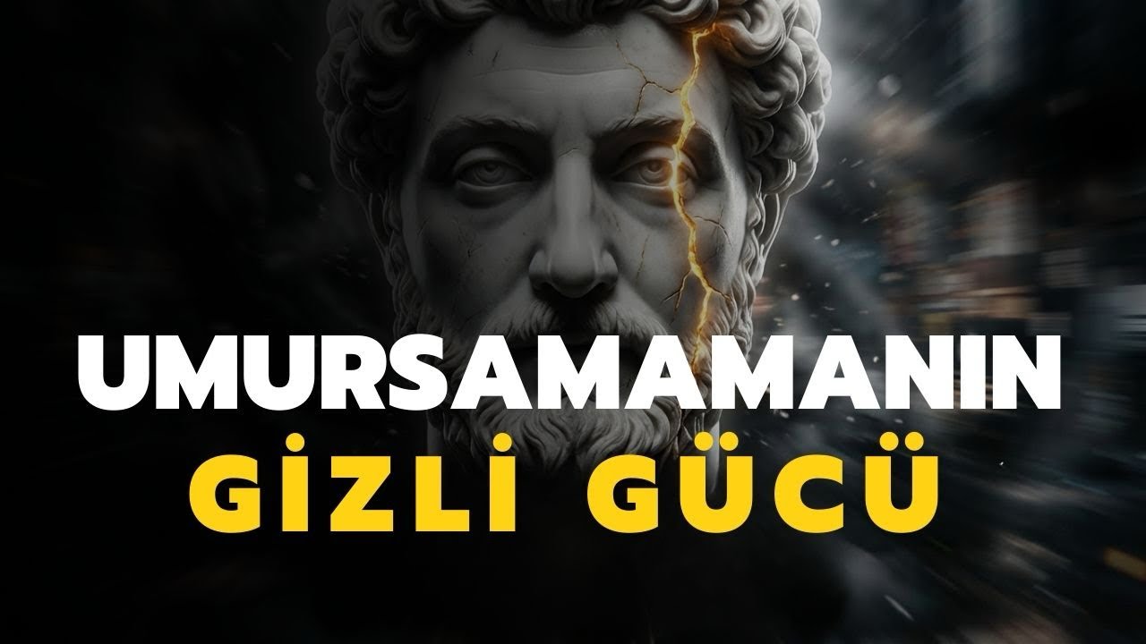 Hiçbir Şeyin Seni Etkilemesine İzin Verme | Umursamıyormuş Gibi Görünme Sanatı 