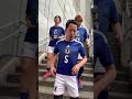 僕はどこでしょう?【サッカー日本代表vsオランダ代表】選手入場の雰囲気#shorts