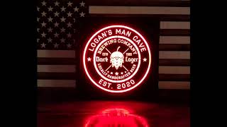 Custom Lager Beer Led Sign