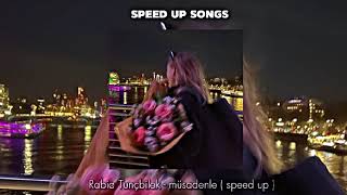 Rabia Tunçbilek - Müsadenle - Speed up 🥰🌺 Resimi