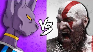 Beerus Vs Kratos Ultimate Face-Off Dragon Ball Vs Playstation