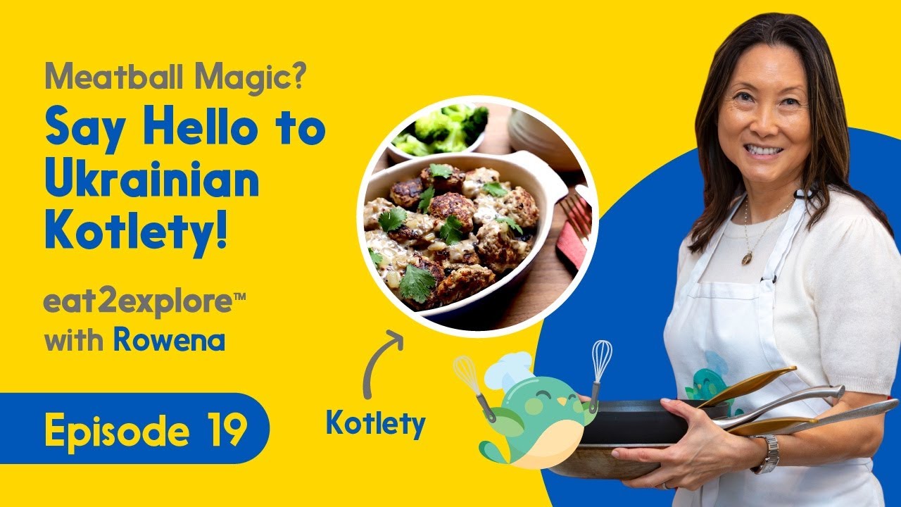eat2explore with Rowena - Episode 19 - explore UKRAINE Kotlety (Котлети)
