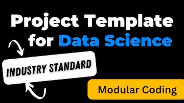 Data Science project template l Industry Standard l machine learning