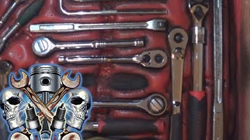 Shadow a toolbox with spray foam EASY!!!  No cutting or tracing!