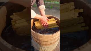 How to make the Bamboo slips  ? #diy #bamboo #craft