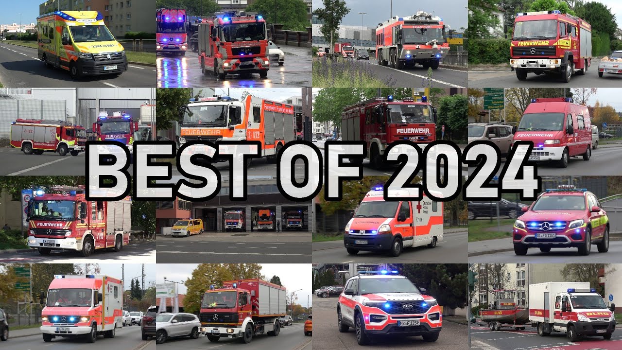 BEST OF 2024 | Emergency vehicles respondings