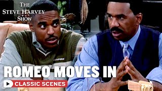 Romeo Moves In With Steve | The Steve Harvey Show