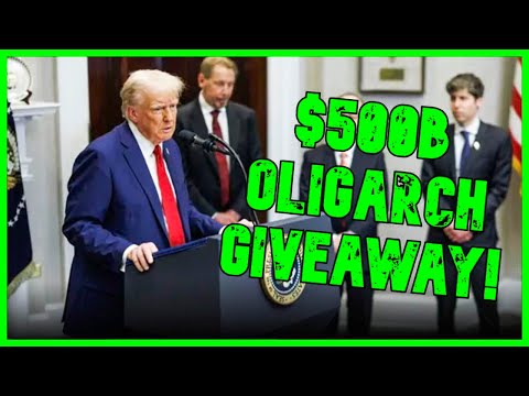 Trump FLEECES MAGA With $500B Tech Oligarch Giveaway | The Kyle Kulinski Show