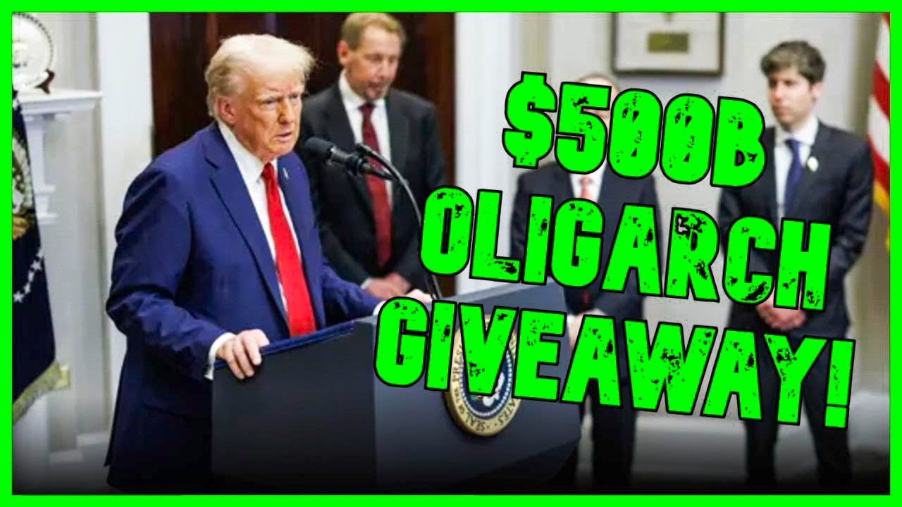 Trump FLEECES MAGA With $500B Tech Oligarch Giveaway | The Kyle Kulinski Show