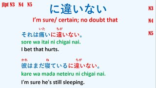 NI CHIGAINAI , HANSHITE, NIKAKETE  - JLPT N3 N4 N5 (GRAMMAR) screenshot 4