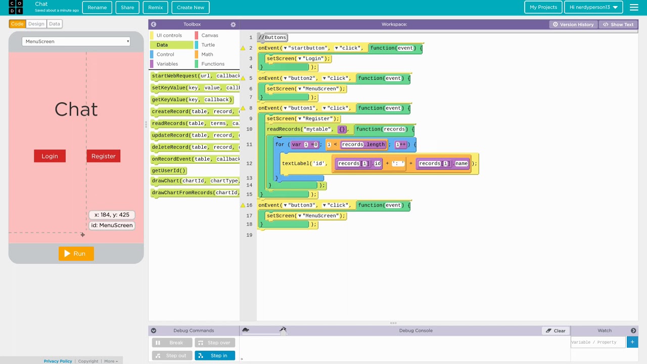 code-app-lab-tutorial-2-basic-coding-youtube