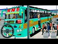 NNL GREEN HORSE💥TN Private Bus Driving | Bus Simulator Indonesia Gameplay 2025