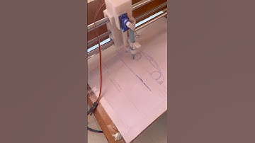 Cnc pen plotter #explore #cnc #aurdino #viralvideo #electronic #projects#shorts #igreach