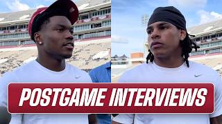 Alabama Football players recap win at Mississippi State | London Simmons, Rico Scott, Caleb Woodson