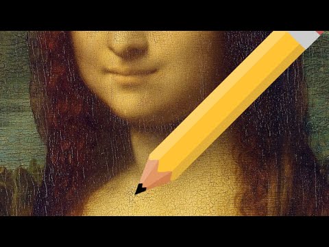 How To Draw The Mona Lisa Step By Step - YouTube