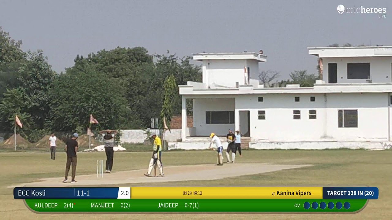 Kanina Vipers vs ECC Kosli Live Cricket Match | Employees Cricket Series 2025 Live - BJRD Cricket Gr