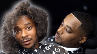 HE DROVE 8 HOURS FOR BIG CHOP | CRAZY TRANSFORMATION | HIGH DROP FADE 2023 | HAIRCUT TUTORIAL