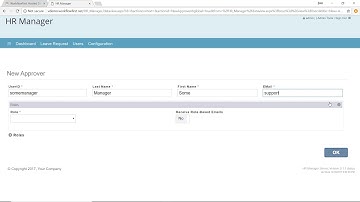 Leave Request Workflow with WorkflowFirst
