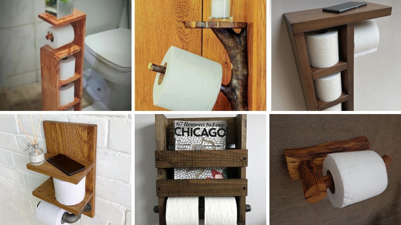 ¡Este Portarrollos de Madera es la MEJOR Inversión para tu Baño!  DIY & Diseño Mexicano