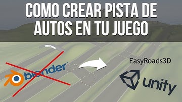 Como crear PISTA de AUTOS para tu juego | Unity & EasyRoads3D