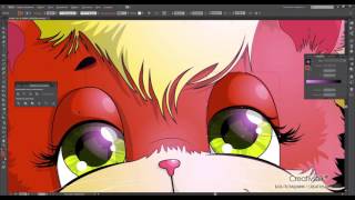 Adobe Illustrator. Создание персонажных иллюстраций. Урок 5. Заключительные этапы. (Борис Поташник) Adobe Illustrator. Создание персонажных иллюстраций. Урок 5. Заключительные этапы. (Борис Поташник)