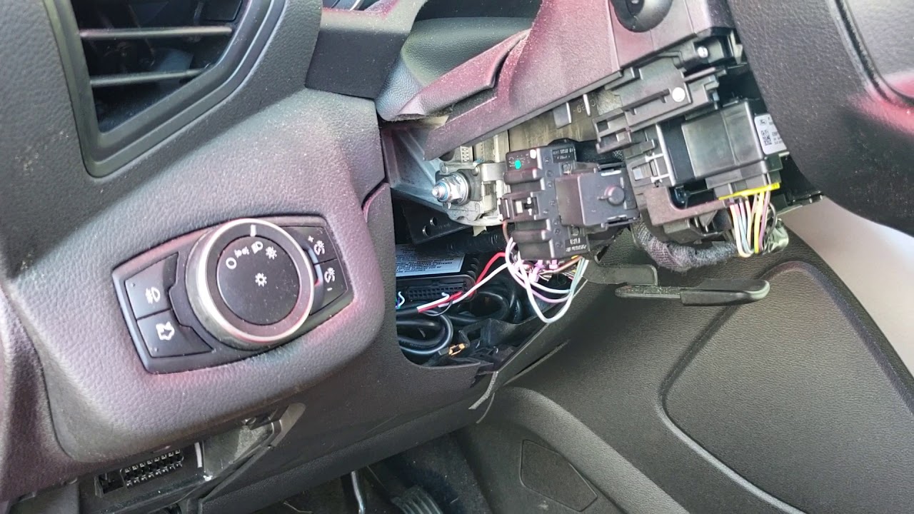 2016 FORD ESCAPE GPS TRACKER INSTALL - YouTube