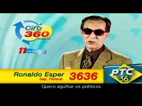 As campanhas eleitorais mais engraçadas dos famosos 2010 - 1º Semana