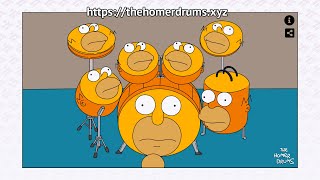 The Homer Drums - Browser Game | Demo 1