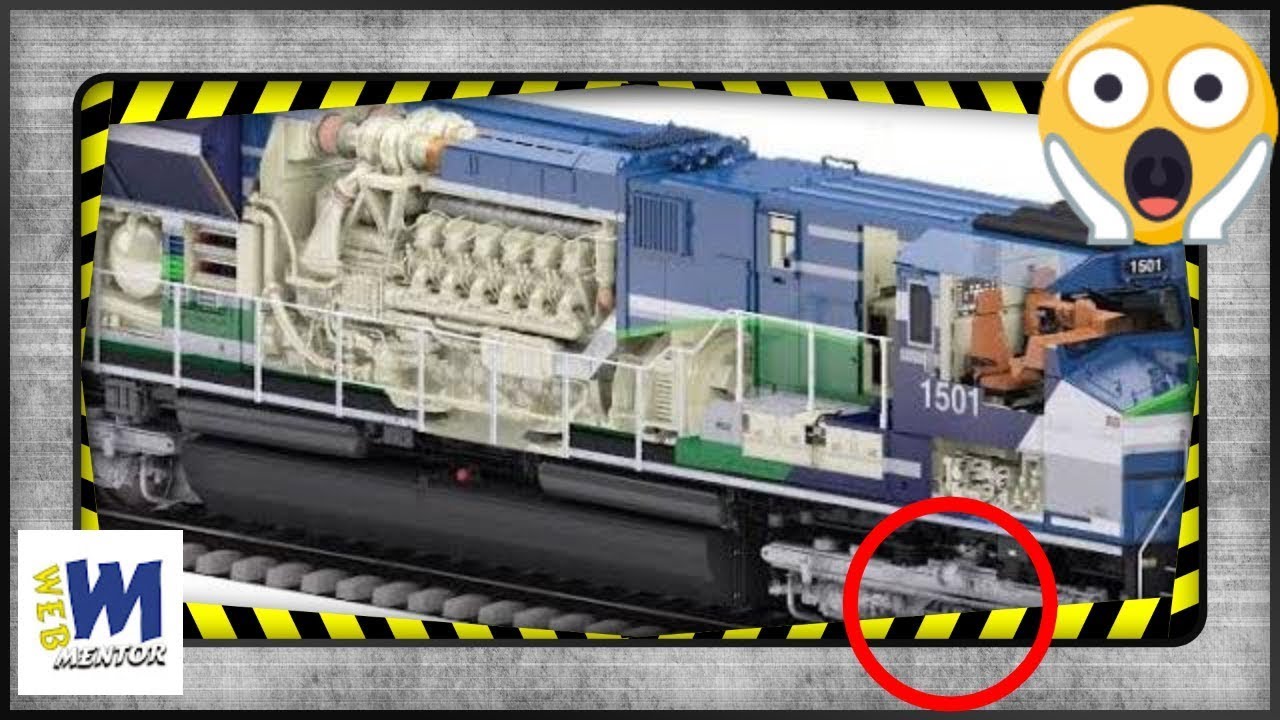How Train Engine Works| Whats Inside Train Engine | How Train Braking ...