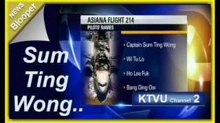 Asiana Airlines Flight 214 AND anchorwoman Tori Campbell