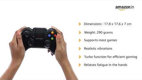 Live Tech Yo!Man Wireless Smart Gamepad with Bluetooth Dongle Android PC Playstation