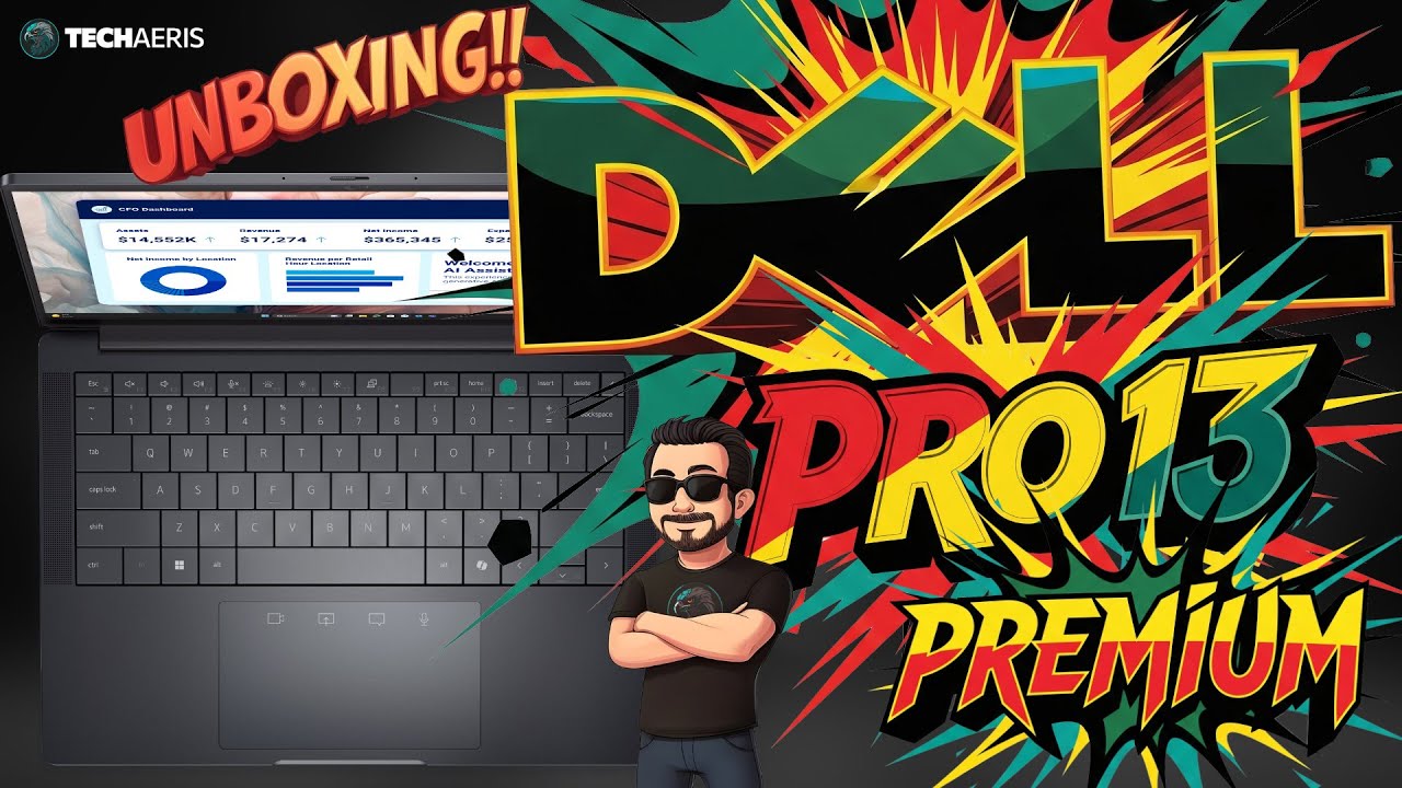 Dell Pro 13 Premium Unboxing and Overview