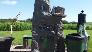 Silvercrest Golf & Country Club, Decorah Iowa.. Drone flyover holes 1 thru 9
