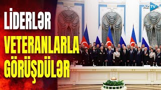 Prezident İlham Əliyev və Vladimir Putin BAM-ın 50 illik yubileyi ilə əlaqədar görüş keçirdi