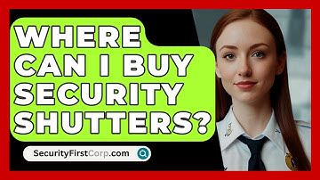 Where Can I Buy Security Shutters? - SecurityFirstCorp.com