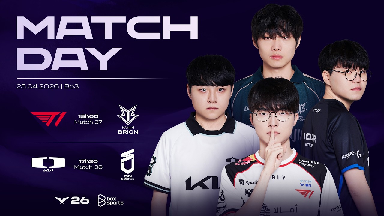 Bình Luận Tiếng Việt: T1 vs BRO l l DK vs DNS | LCK 2026