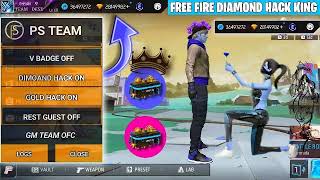FREE FIRE NEW DIAMOND HACK || FFNEW MOD MENU APK || UNLIMITEDDIAMOND SCRIPT#freefire #freefirehack screenshot 5