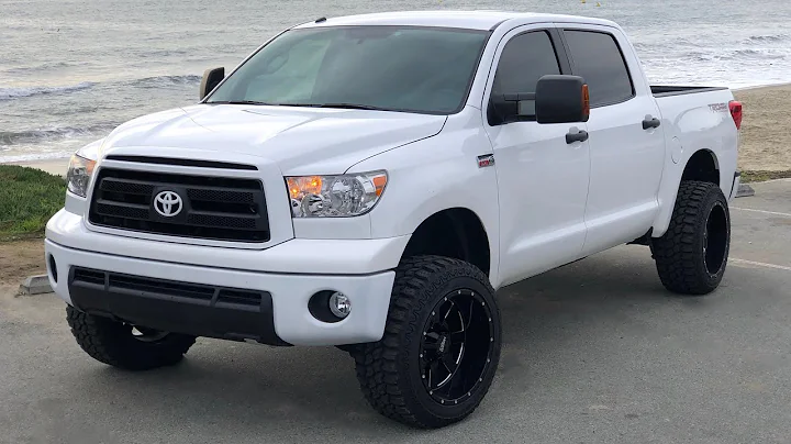 Toyota Tundra Chrome Delete New Sport Rock Warrior OEM Color Matched Grill And Emblem