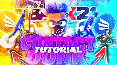 CONTACT DUNK GLITCH NBA 2K21 NEXT-GEN! GET CONTACT DUNKS EVERYTIME! BEST FINISHING BADGES & DUNKS!