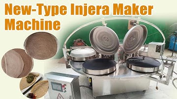 Automaitc injera making machine for injera, spring rolls, lumpia wrappers, crepe cakes |Spring roll