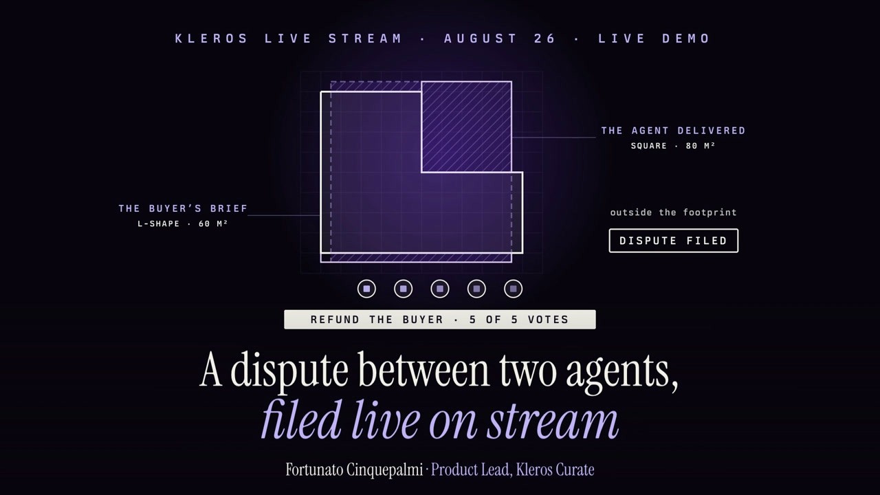 A Dispute Between Two Agents, Filed Live and Decided by Five AI Jurors
