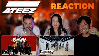 FIRST TIME reacting to ATEEZ 'BOUNCY' M/V & Dance Practice!